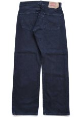 画像3: 00s メキシコ製 Levi'sリーバイス 501 ブラック デニムパンツ W32 L29 (3)