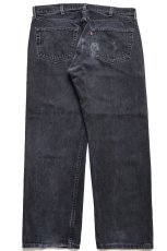 画像3: 00s USA製 Levi'sリーバイス 501 ブラック デニムパンツ W40 L30 (3)