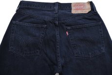 画像5: 00s メキシコ製 Levi'sリーバイス 501 ブラック デニムパンツ W32 L29 (5)