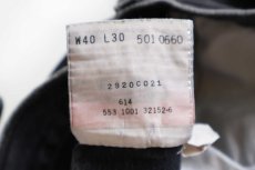 画像6: 00s USA製 Levi'sリーバイス 501 ブラック デニムパンツ W40 L30 (6)