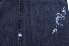 画像8: 00s メキシコ製 Levi'sリーバイス 501 ブリーチ ブラック デニムパンツ フェード W38 L32 (8)