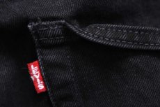 画像7: LEVI'Sリーバイス PREMIUM 501 '93 BIGE ストレッチ ブラック デニムパンツ W38 L32 (7)
