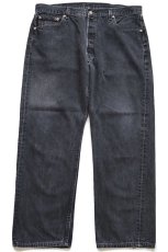 画像2: 00s USA製 Levi'sリーバイス 501 ブラック デニムパンツ W40 L30 (2)