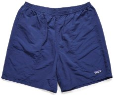 画像1: patagoniaパタゴニア BAGGIES LONGS 7INCH ナイロン バギーズ ロング ショーツ CNY ネイビー M★59 ショートパンツ (1)