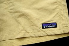 画像4: patagoniaパタゴニア BAGGIES SHORTS ナイロン バギーズショーツ SUYE イエロー L★66 ショートパンツ (4)