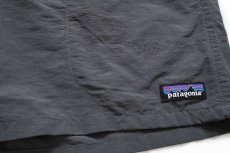 画像4: patagoniaパタゴニア BAGGIES LONGS 7INCH ナイロン バギーズ ロング ショーツ フォージグレー M★55 ショートパンツ (4)