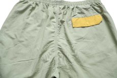 画像3: patagoniaパタゴニア BAGGIES SHORTS ナイロン バギーズショーツ SLVG ライトグリーン L★68 ショートパンツ (3)