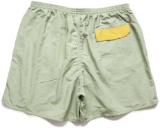 画像2: patagoniaパタゴニア BAGGIES SHORTS ナイロン バギーズショーツ SLVG ライトグリーン L★68 ショートパンツ (2)