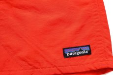 画像4: patagoniaパタゴニア BAGGIES SHORTS ナイロン バギーズショーツ THR レッド XL★52 ショートパンツ (4)