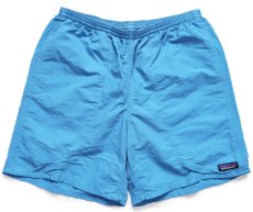 画像1: patagoniaパタゴニア BAGGIES LONGS 7INCH ナイロン バギーズ ロング ショーツ APBL ライトブルー M★67 ショートパンツ (1)