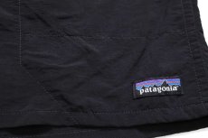 画像4: patagoniaパタゴニア BAGGIES LONGS 7INCH ナイロン バギーズ ロング ショーツ BLK ブラック XL★63 ショートパンツ (4)