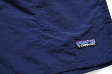画像4: patagoniaパタゴニア BAGGIES LONGS 7INCH ナイロン バギーズ ロング ショーツ CNY ネイビー M★59 ショートパンツ (4)
