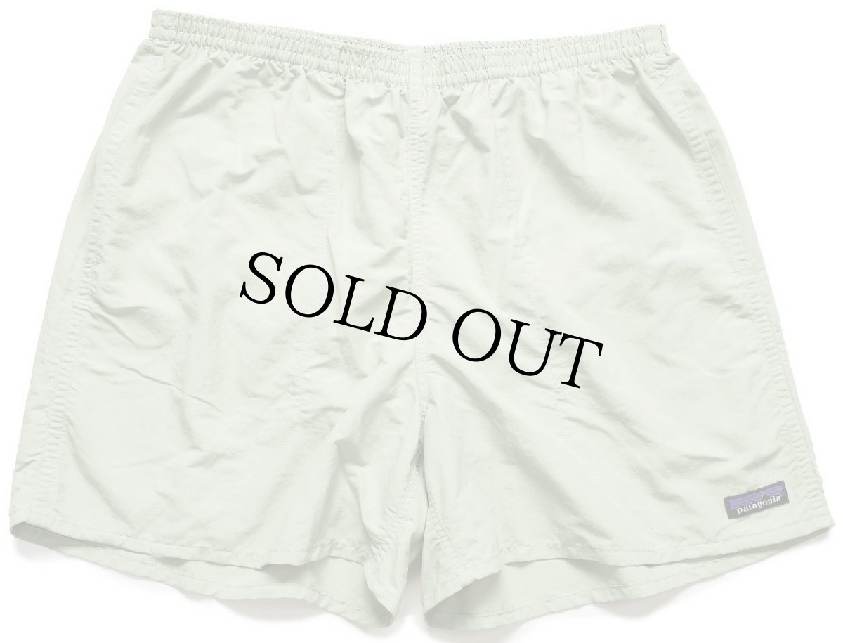 画像1: patagoniaパタゴニア BAGGIES SHORTS ナイロン バギーズショーツ SLVG ライトグリーン L★68 ショートパンツ (1)