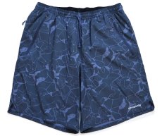 画像1: patagoniaパタゴニア Nine Trails Shorts 総柄 ストレッチ ポリエステル ショートパンツ ROJS M★ショーツ (1)