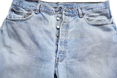 画像4: 00s メキシコ製 Levi'sリーバイス 501 パッチワーク リペア デニムパンツ W38 L32★228 (4)