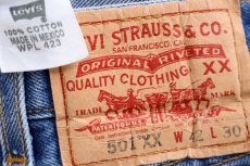 画像6: 00s メキシコ製 Levi'sリーバイス 501 デニムパンツ W42 L30★224 (6)