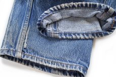 画像9: 00s メキシコ製 Levi'sリーバイス 501 ダメージ&汚れ デニムパンツ ヒゲ W38★226 (9)