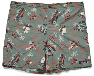 90s patagoniaパタゴニア BAGGIES SHORTS コットン×ナイロン バギーズ