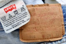画像6: 00s メキシコ製 Levi'sリーバイス 501 パッチワーク リペア デニムパンツ W38 L32★228 (6)