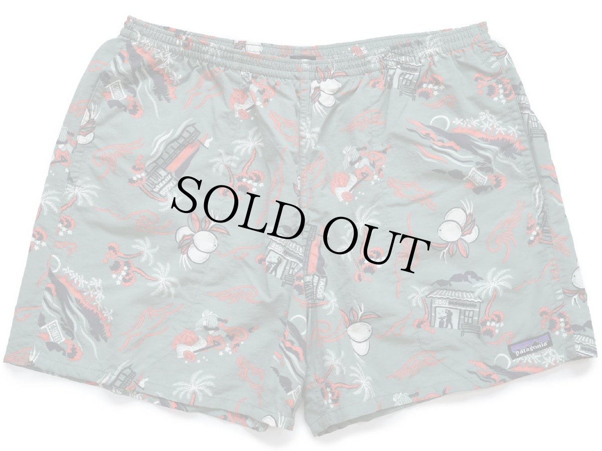 画像1: patagoniaパタゴニア BAGGIES SHORTS 総柄 ナイロン バギーズショーツ CSHG L★ショートパンツ (1)