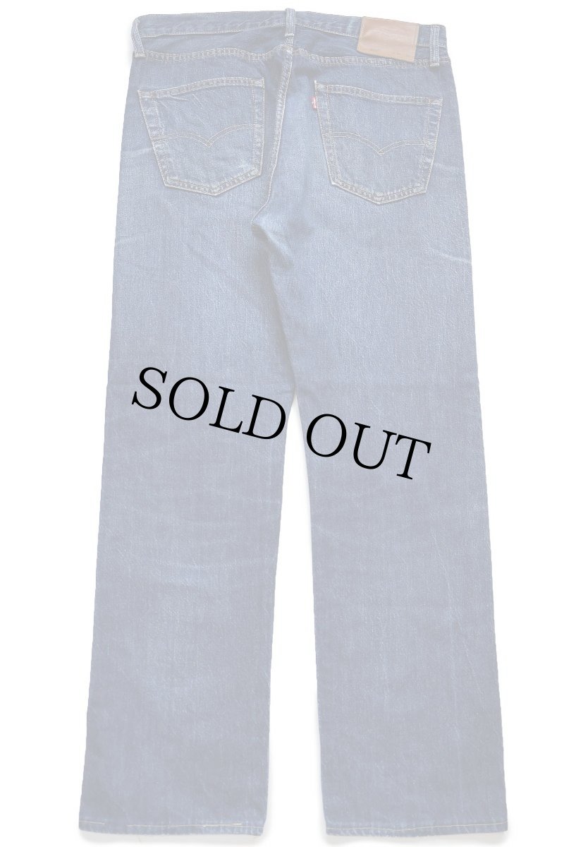 画像4: LEVI'Sリーバイス PREMIUM 501 BIGE デニムパンツ ヒゲ W34★230 (4)