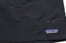 画像4: patagoniaパタゴニア BAGGIES SHORTS ナイロン バギーズショーツ ブラック S★62 ショートパンツ (4)