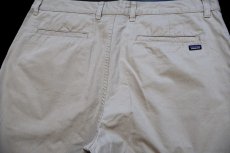 画像4: patagoniaパタゴニア All-Wear Shorts オーガニックコットン ショートパンツ カーキ W36★87 ショーツ (4)