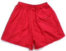 画像2: 00s patagoniaパタゴニア BAGGIES SHORTS ナイロン バギーズショーツ レッド S★51 ショートパンツ (2)