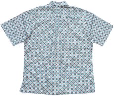 画像2: 90s USA製 Tori Richard FOR LIBERTY HOUSE 総柄 三点留め ボタンダウン プルオーバー 裏生地 アロハシャツ L (2)