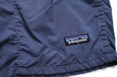 画像4: 00s patagoniaパタゴニア BAGGIES SHORTS ナイロン バギーズショーツ ネイビーグレー L★58 ショートパンツ (4)