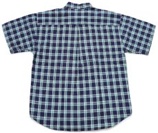 画像3: デッドストック★00s Woolrichウールリッチ タータンチェック 半袖 コットンシャツ L★インド綿 (3)