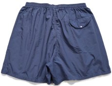 画像2: 00s patagoniaパタゴニア BAGGIES SHORTS ナイロン バギーズショーツ ネイビーグレー L★58 ショートパンツ (2)