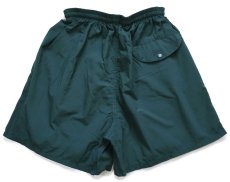 画像2: 90s USA製 patagoniaパタゴニア BAGGIES SHORTS ナイロン バギーズショーツ グリーン XS★76 ショートパンツ (2)
