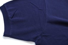 画像6: 00s LACOSTEラコステ ワンポイント コットン 鹿の子 ポロシャツ ナス紺 5★253 (6)