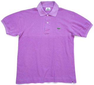 70s フランス製 CHEMISE LACOSTE ラコステ ワンポイント コットン