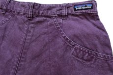 画像4: 90s patagoniaパタゴニア Stand Up Shorts オーガニックコットン スタンドアップ ショーツ パープル 10★ショートパンツ (4)