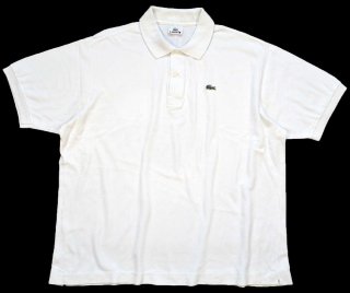 70’s中期　®️なし　フレンチラコステ　ポロシャツ　薄ピンク　6 70s フランス製 CHEMISE LACOSTE ラコステ ワンポイント コットン