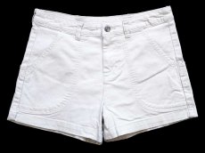 画像1: patagoniaパタゴニア Stand Up Shorts ストレッチ オーガニックコットン スタンドアップ ショーツ DYWH オフホワイト 4★ショートパンツ (1)