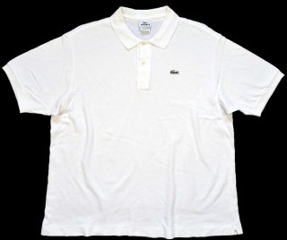 70s フランス製 CHEMISE LACOSTEラコステ ワンポイント コットン