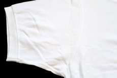画像6: 00s LACOSTEラコステ ワンポイント コットン 鹿の子 ポロシャツ 白 7★266 (6)