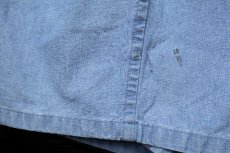画像6: 90s nauticaノーティカ ツータック コットン シャンブレー ショートパンツ W32★ショーツ (6)