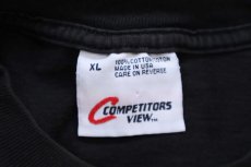 画像5: 90s USA製 NASCAR DAYTONA 500 Dale Earnhardt 両面プリント コットンTシャツ 黒 XL (5)