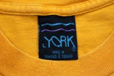 画像5: 90s BOB MARLEY ボブマーリー アート オールオーバープリント コットンTシャツ 濃黄 L (5)