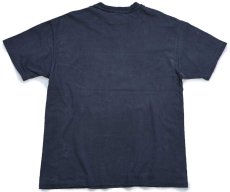 画像3: 90s USA製 Hanes SV BAYER WUPPERTAL ロゴ コットンTシャツ 黒 フェード XL (3)
