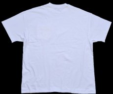 画像3: 90s USA製 Hanes HOT POCKETS ロゴ ポケット付き コットンTシャツ 生成り XL (3)