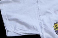 画像6: 90s SAN JOSE 40's BAR-B-QUE Fordフォード HOTROD イラスト コットンTシャツ 白 L (6)