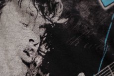 画像4: 00s AC/DC Angus Young オールオーバープリント コットン バンドTシャツ 黒 S (4)