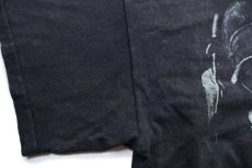 画像6: GOAT CREW CALL OF DUTY MODERN WARFARE 2 25 KILL STREAK! 両面プリント コットンTシャツ 黒 フェード L (6)