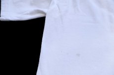 画像6: 00s Hanes BMW ロゴ刺繍 コットンTシャツ 白 2XL★特大 (6)