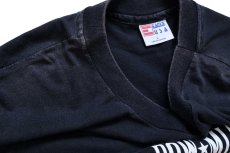 画像6: 90s USA製 POW MIA YOU ARE NOT FORGOTTEN ロゴ コットンTシャツ 黒 L (6)